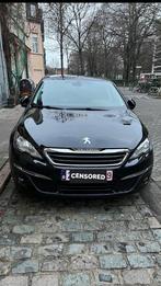 Peugeot 308 Puretech Break, Auto's, Automaat, Zwart, 2080 cc, Particulier