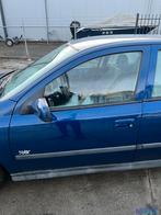 OPEL ASTRA G Blauw Z21B links voor deur portier 1997-2004, Auto-onderdelen, Gebruikt, Opel, Deur