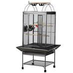 Papegaaienkooi Villa Sara hamerslag grijs met 10% korting, Ophalen, Nieuw, Metaal, Vogelkooi