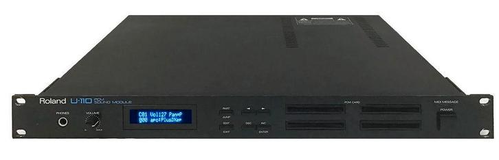 Roland U110 PCM soundmodule + 6 geluidskaarten, Muziek en Instrumenten, Soundmodules, Roland, Ophalen of Verzenden