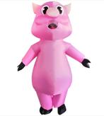 Opblaasbaar varken pak carnaval, Kleding | Heren, Carnavalskleding en Feestkleding, KIMU, Overige maten, Ophalen of Verzenden