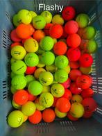 Pak van 100 flitsende mixballen, Sport en Fitness, Golf, Ophalen, Zo goed als nieuw, Bal(len)