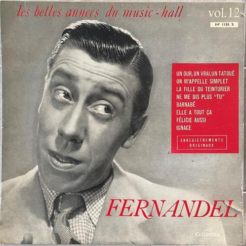 FERNANDEL  - Les belles années du music-hall  Vinyle 33tours, CD & DVD, Vinyles | Autres Vinyles, Comme neuf, Enlèvement ou Envoi