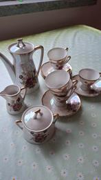 Vintage mokka servies 6 personen, Ophalen of Verzenden