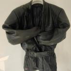 Vintage Richa 3/4 jas van zwart rundleer.Maat 40, Motoren, Kleding | Motorkleding, Nieuw zonder kaartje, RICHA, Dames, Jas | leer