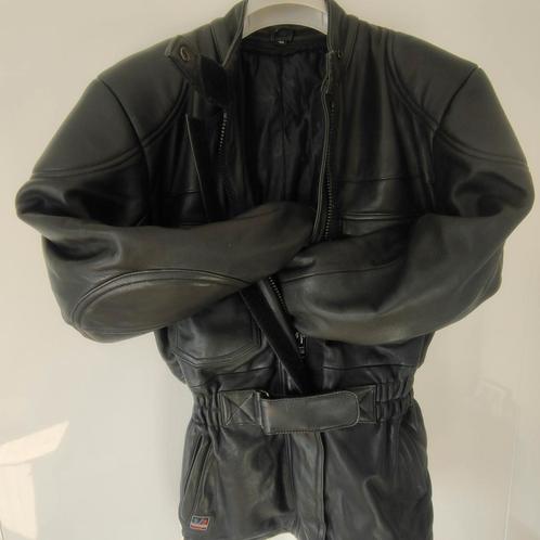 Vintage Richa 3/4 jas van zwart rundleer.Maat 40, Motoren, Kleding | Motorkleding, Jas | leer, Dames, Heren, Nieuw zonder kaartje