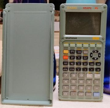 Casio graph 35 - grafisch rekenmachine beschikbaar voor biedingen