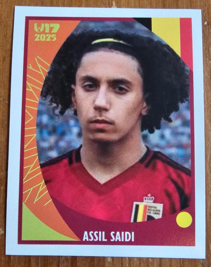 Innova (panini like) #BEL5 U17 Assil Saidi 1ste sticker!, Hobby en Vrije tijd, Stickers en Plaatjes, Zo goed als nieuw, Sticker
