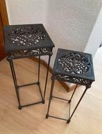 Porte plante en fer forgé duo, Enlèvement, Comme neuf