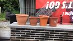 Pots fleurs plastiques, Jardin & Terrasse, Pots de fleurs, Comme neuf