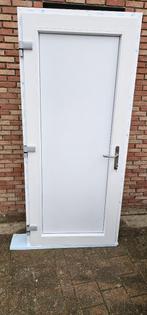 Deur PVC, Doe-het-zelf en Bouw, Ophalen, Kunststof, 80 tot 100 cm, 215 cm of meer