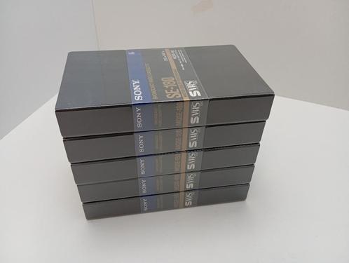 5 broadcast video cassettes nieuw vhs Sony MQSE-180, Cd's en Dvd's, VHS | Film, Nieuw in verpakking, Ophalen of Verzenden