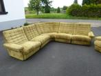 vintage space age groen modulares sofa couch 6-delig, Verzamelen, Retro, Huis en Inrichting, Ophalen