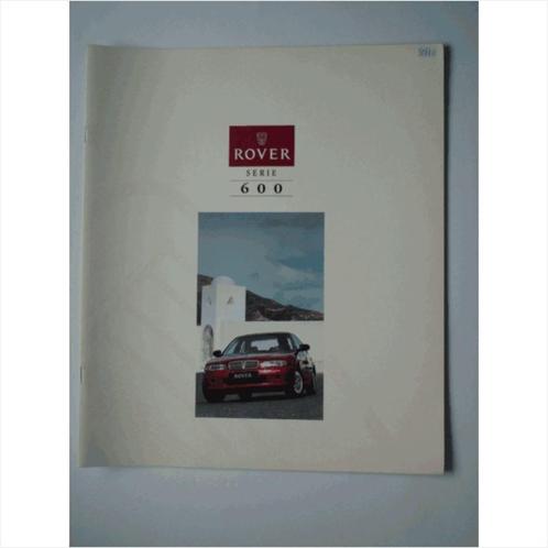 Rover 600 Brochure 1994 #4 Nederlands, Livres, Autos | Brochures & Magazines, Utilisé, Enlèvement ou Envoi
