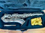 Saxophone Ténor Selmer Balanced Action Argenté Gravé 1945, Musique & Instruments, Instruments à vent | Cors, Comme neuf