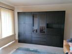 Grand meuble noir, 200 cm of meer, Moderne, 50 tot 75 cm, Zo goed als nieuw