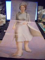 poster K.Beatrix, Verzamelen, Koningshuis en Royalty, Ophalen of Verzenden, Zo goed als nieuw, Kaart, Foto of Prent