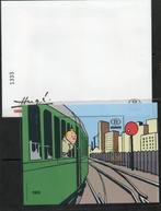 Année 2007 - Vignette TRV-BL12A (numéroté 1333) - Tintin en, Enlèvement ou Envoi