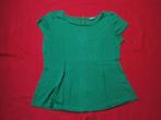 Groene t-shirt GDM maat 42, Comme neuf, Vert, Manches courtes, Taille 42/44 (L)