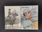 Belgie 1984 - sport - boogschieten, dressuur - uit BLOK, Ophalen of Verzenden, Gestempeld, Sport