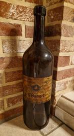 Vintage oude bierfles St.-Benoit, Ophalen of Verzenden