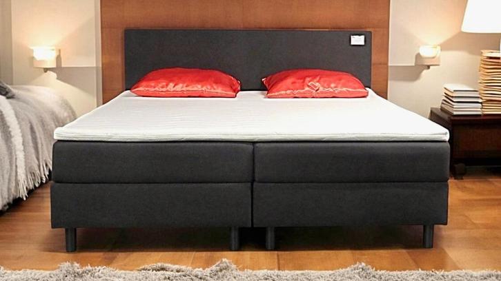 !!!BOXSPRING 160X200 NIEUW!!!, Huis en Inrichting, Slaapkamer | Boxsprings, Nieuw, 160 cm, 200 cm, Tweepersoons, Zwart, Ophalen