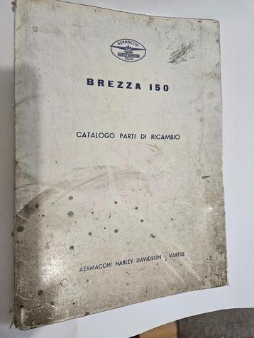 AERMACCHI BREZZA 150 ONDERDELEN BOEK  beschikbaar voor biedingen