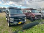 2x Chevy Van Oldtimer Camper Kampeerwagen, Caravans en Kamperen, Particulier, LPG