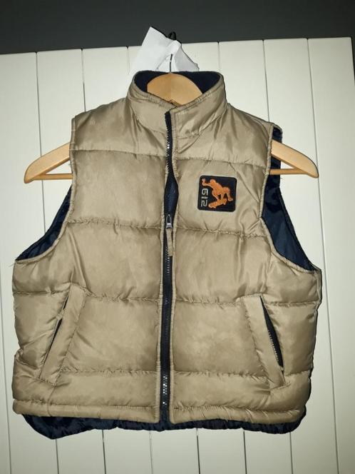 Bodywarmer beige zwart, Enfants & Bébés, Vêtements enfant | Taille 116, Utilisé, Garçon ou Fille, Manteau, Enlèvement