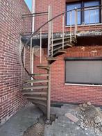 IJzeren draaitrap voor balkon of terras, Ophalen, Gebruikt