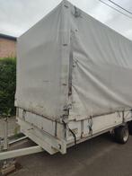 Aanhangwagen met aluminium dekzeil, Ophalen, Gebruikt