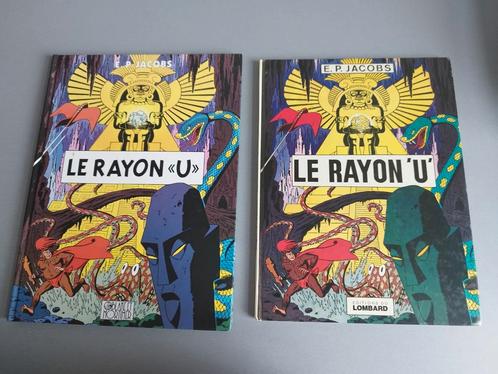 Le rayon U Jacobs deux éditions, Boeken, Stripverhalen, Gelezen, Complete serie of reeks, Ophalen of Verzenden
