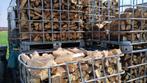 brandhout, Tuin en Terras, Brandhout, 6 m³ of meer, Ophalen of Verzenden, Overige houtsoorten, Blokken