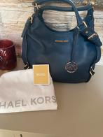 Nieuw! Michael Kors Blauwe Ledere Handtas, Ophalen of Verzenden, Nieuw, Blauw, Handtas