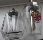 Glazen suikerstrooiers, prima staat , 2 euro of 1,50 't stuk, Enlèvement ou Envoi, Comme neuf, Verre, Autres types