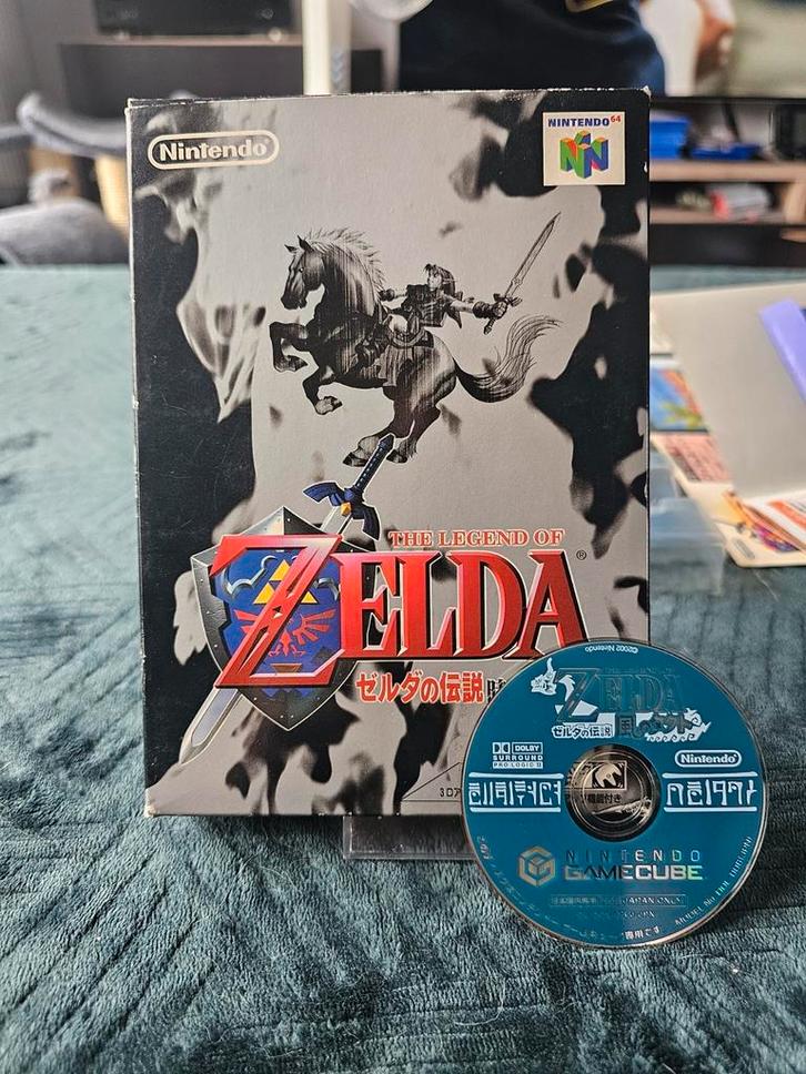 Zelda Ocarina Of Time + Wind Waker - Nintendo 64 N64 - Japan, Games en Spelcomputers, Games | Nintendo 64, Zo goed als nieuw, Ophalen of Verzenden