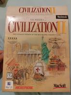 Jeu vintage bigbox Civilization 2 - MAC - EN, À partir de 3 ans, Un ordinateur, Utilisé, Enlèvement ou Envoi