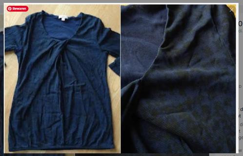 St oliver donker blauw blousje met print, Vêtements | Femmes, Blouses & Tuniques, Bleu, Envoi