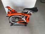 Brompton vouwfiets Coral Fire, Ophalen, Gebruikt, Brompton, Versnellingen