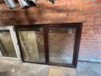 Pvc raam 1940x1400 dubbel glas, Doe-het-zelf en Bouw, Glas en Ramen, Ophalen, Gevelraam of Ruit, Gebruikt, 120 tot 160 cm