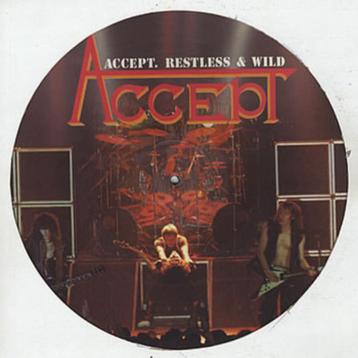 Picture Disc ACCEPT "Restless & Wild", Enlèvement, Utilisé