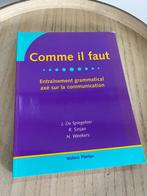 Handboek Frans Comme il faut, Livres, Langue | Français, Enlèvement ou Envoi, Comme neuf