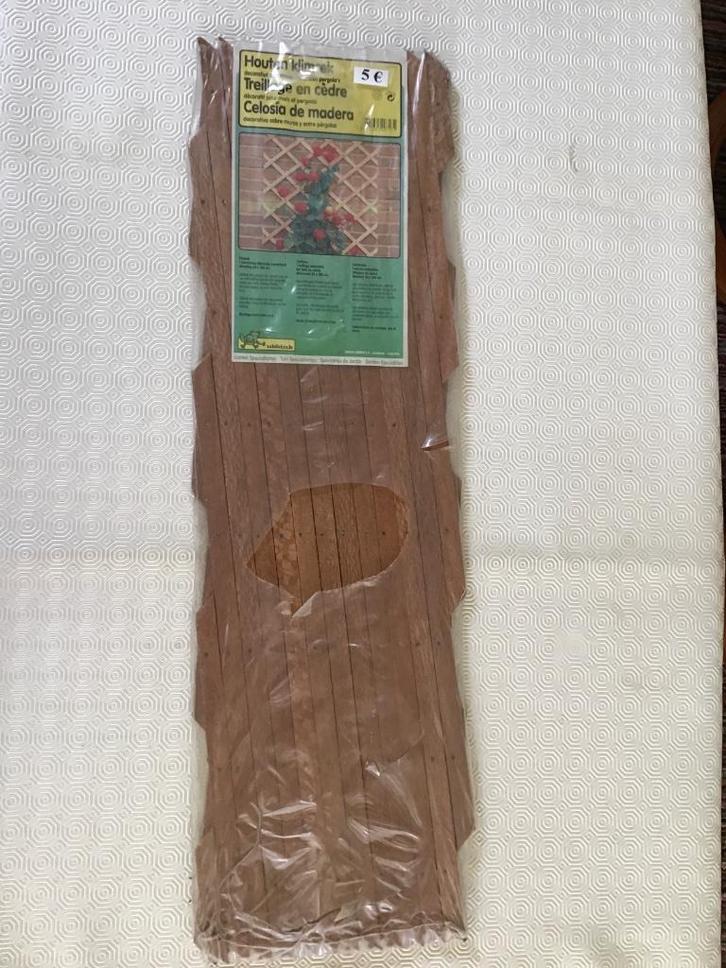 houten klimrek NIEUW 60 cm x 180 cm, Tuin en Terras, Tuinwanddecoratie, Zo goed als nieuw, Ophalen of Verzenden