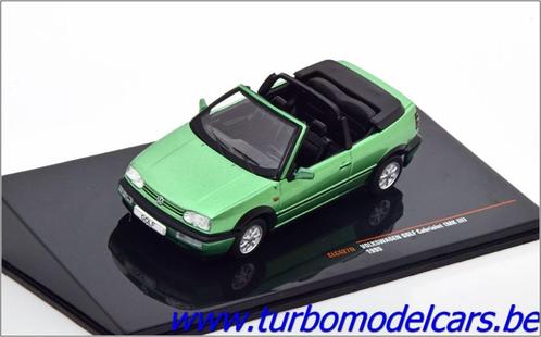 VW Golf Cabriolet MK III 1995 1/43 Ixo, Hobby & Loisirs créatifs, Voitures miniatures | 1:43, Neuf, Voiture, Autres marques, Enlèvement ou Envoi