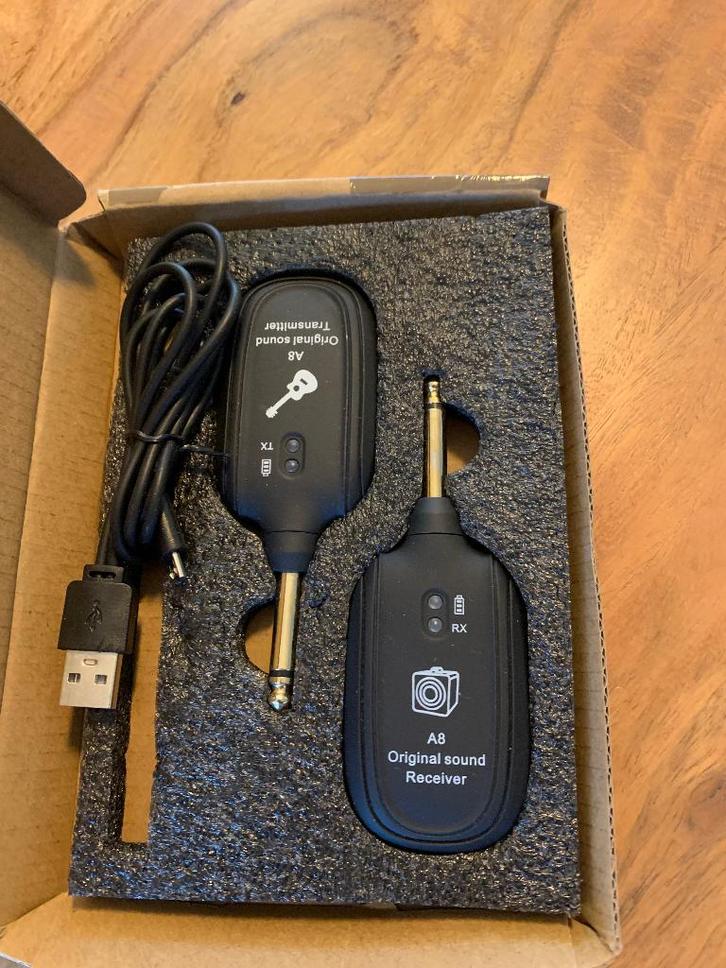 système de guitare sans fil à prix avantageux, Musique & Instruments, Instruments | Accessoires, Comme neuf, Guitare électrique