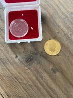 Herdenkingsmunt 25 jaar Koning Boudewijn, Postzegels en Munten, Munten | België, Goud, Goud, Ophalen of Verzenden, Losse munt