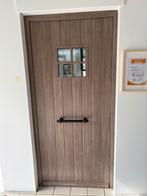 pvc deur met houtlook, Doe-het-zelf en Bouw, Hout en Planken, Ophalen, Nieuw