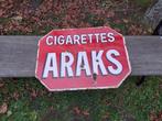 Cigarettes émaillées Araks 1930, Utilisé, Enlèvement ou Envoi, Panneau publicitaire