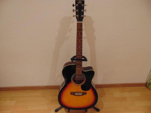 guitare semi-acoustique SX, avec connexion amplificateur ! !, Musique & Instruments, Instruments à corde | Guitares | Acoustiques