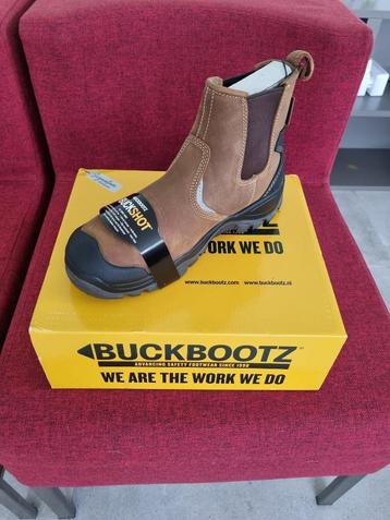 Buckbootz BSH006 S3 Werkschoen Bruin beschikbaar voor biedingen